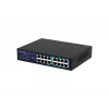 Neupravovaný switch Lanview LVN-1U-16PORT-1G 16-portový 1 Gbit/s Ethernet, montáž do racku 1U