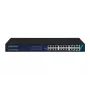 Neupravovaný switch Lanview LVN-1UMOUNT-24PORT-1G 24-portový Gigabit Ethernet switch, 1U inštalácia