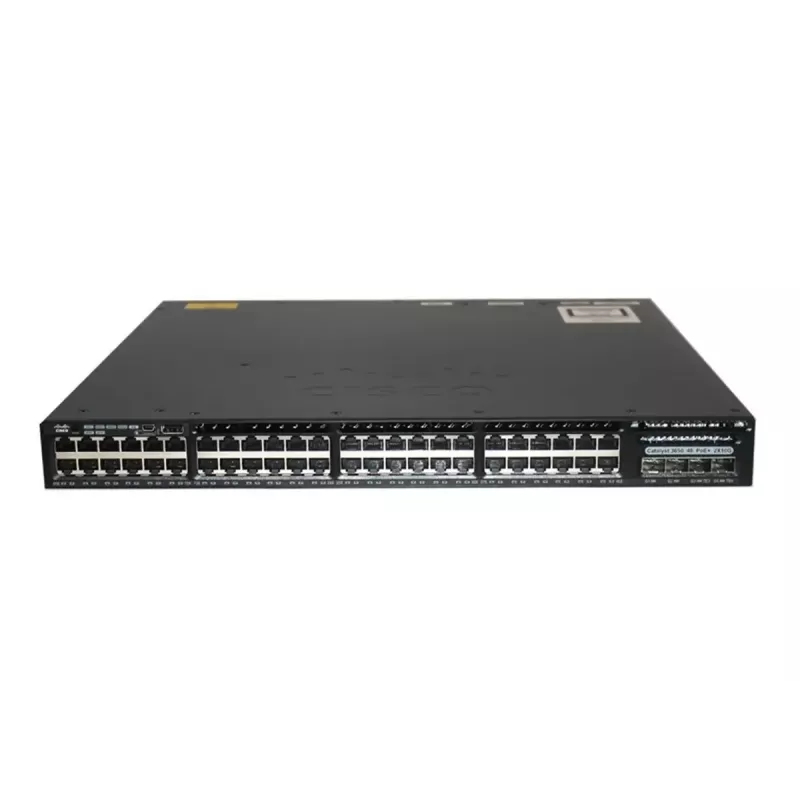 Cisco Catalyst 3650 WS-C3650-48FS-L-RFB prepínač so 48 portmi