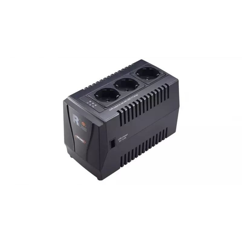 UPS Infosec R1 USB 1000 1 kVA 500 W 3 AC výstupy