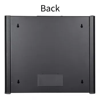 Nástenný rack LOGON RWP09U56BL 9U čierny s kľúčovým zámkom