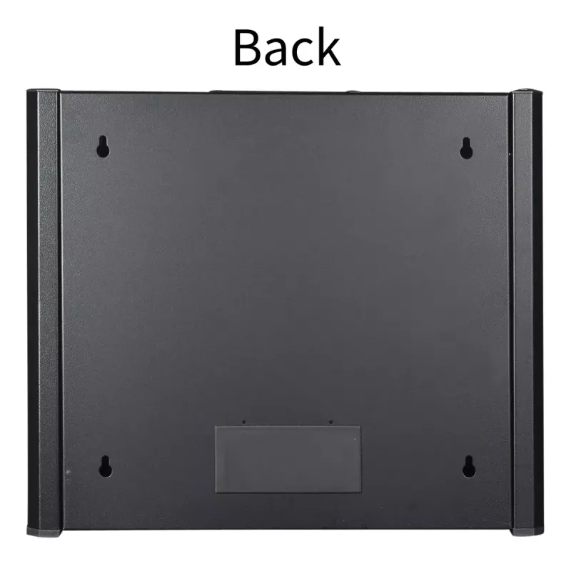Nástenný rack LOGON RWP09U56BL 9U čierny s kľúčovým zámkom
