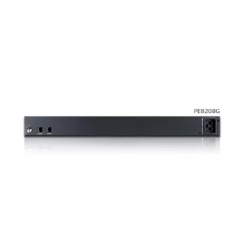 ATEN PE8208G eco PDU, spínaná a meraná pre každú zásuvku, 8 zásuviek (7x C13, 1x C19), 16A, 1U