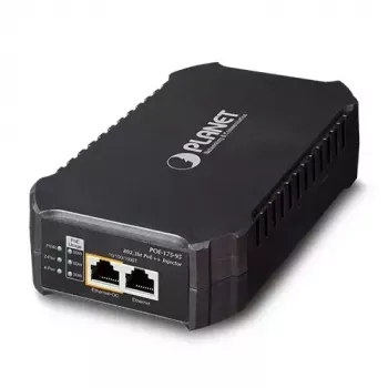 PLANET POE-175-95 injektor Gigabit 802.3bt PoE++, 95 W, čierny