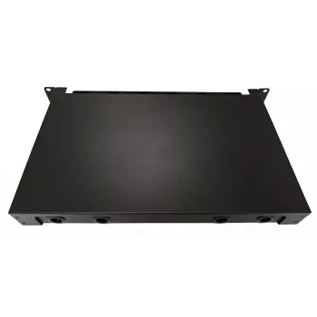 Lanview LVO-101015 optický patch panel ODF výsuvný, 1U, 24 vlákien, LC, SM OS2