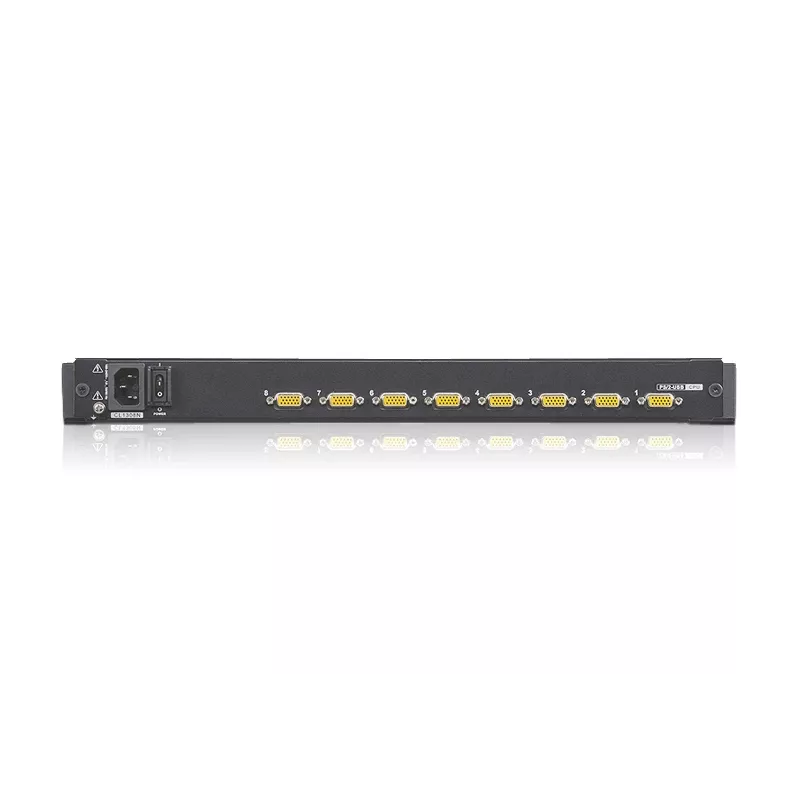 KVM prepínač ATEN CL1308N racková montáž čierny PS/2 USB VGA 1U
