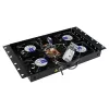 Ventilátorový panel LOGON RAF120BL čierny 4 ventilátory