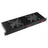 Ventilátorový panel LOGON RAF300BL čierna 2 ventilátory