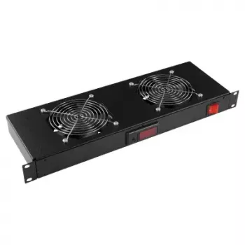 Ventilátorový panel LOGON RAF300BL čierna 2 ventilátory