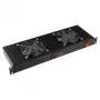 Ventilátorový panel LOGON RAF300BL čierna 2 ventilátory