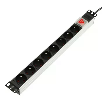 Jednotka rozvodu napájania Lanview TUPS031 čierna 4000W 510mm