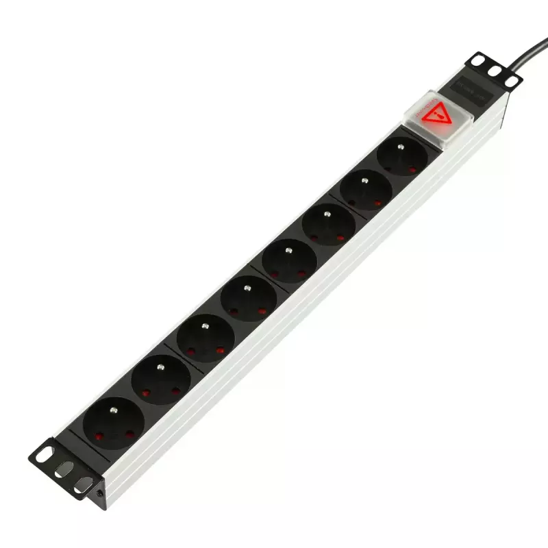 Jednotka rozvodu napájania Lanview TUPS031 čierna 4000W 510mm