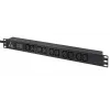 Lanview LVR-3MIEC-AMP-10C13 jednotka rozvodu napájania (PDU) 10 AC výstupy 1U čierna