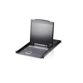ATEN CL1308N racková konzola 48,3 cm (19 palcov) 1280 x 1024 pixelov kov, plast čierna 1U