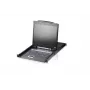 ATEN CL1308N racková konzola 48,3 cm (19 palcov) 1280 x 1024 pixelov kov, plast čierna 1U