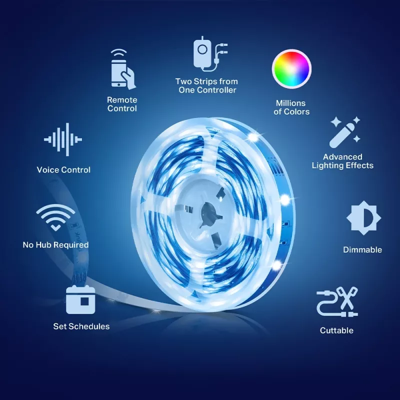 Univerzálny svetelný pás TP-Link Tapo L900-10 LED Multi interiérový 5000 mm
