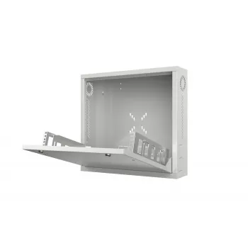 Lanview RWSLMWH1-NS Rack skriňa 2U nástenná montáž rack biela