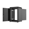 Rack skriňa Lanview RDL16U66BL 16U čierna 600 kg IP20