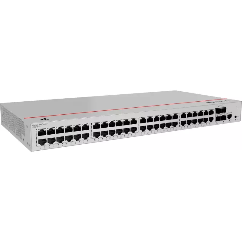 Switch Huawei S220-48T4X Gigabit Ethernet 1U sivá