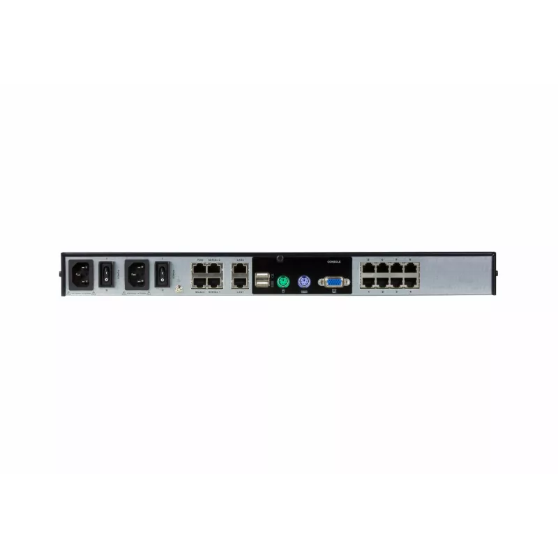 ATEN 8-portový 2-bus CAT5e/6 KVM over IP switch, LUC (Laptop USB Console), s podporou audia a virtual media
