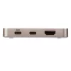 ATEN UH3235 USB-C 4K ultra mini dok s priechodným napájaním