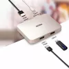 ATEN UH3235 USB-C 4K ultra mini dok s priechodným napájaním