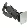 Montážna základňa RAM Mounts RAM-101-B-225B2U čierna 521 g