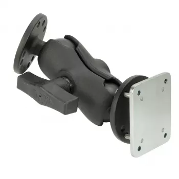 Montážna základňa RAM Mounts RAM-101-B-225B2U čierna 521 g