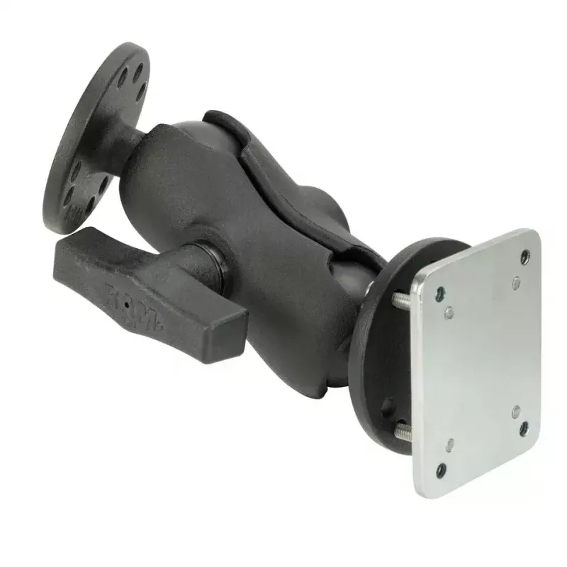 Montážna základňa RAM Mounts RAM-101-B-225B2U čierna 521 g