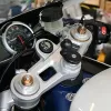 RAM Mounts motocyklový držiak s dvojitou guľou na vidlicu hliník čierny