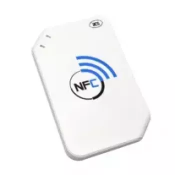 Čítačka smart kariet ACS ACR1255U-J1 s NFC, rozhranie USB 1.1, kábel 1 m, biela