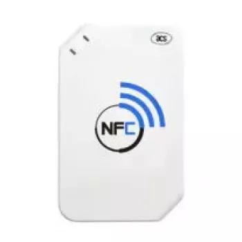 Čítačka smart kariet ACS ACR1255U-J1 s NFC, rozhranie USB 1.1, kábel 1 m, biela
