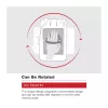 Handle RAM Mounts GDS Roto-Mag čierny Composite 8 palcov