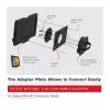 Handle RAM Mounts GDS Roto-Mag čierny Composite 8 palcov
