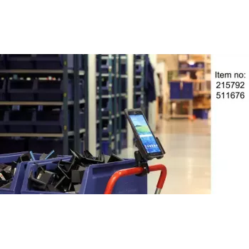 Sada držiakov Brodit 215792 čierny plast
