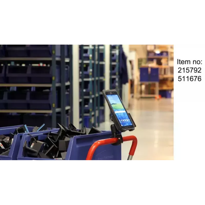 Sada držiakov Brodit 215792 čierny plast