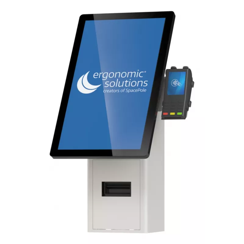 Nástenný držiak samoobslužného kiosku ergonomic solutions SPK402-02 — nástenný držiak pre samoobslužné terminály