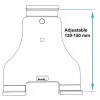 Pasívny držiak Brodit 511848 mobilný telefón smartfón tablet UMPC čierny