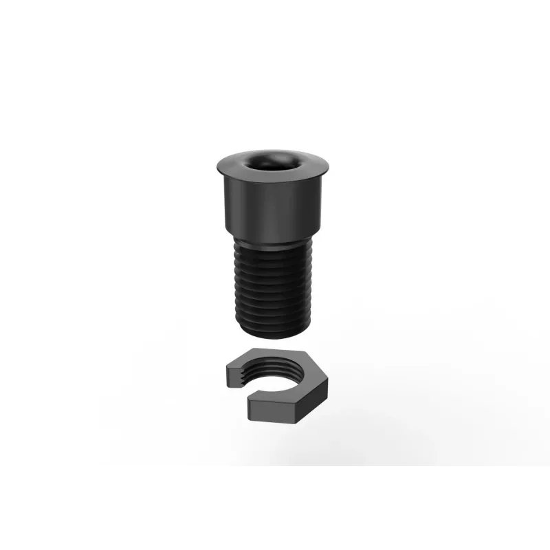 Vivolink VLDG22-B stolová káblová priechodka pre otvor 22 mm, hliník, čierna