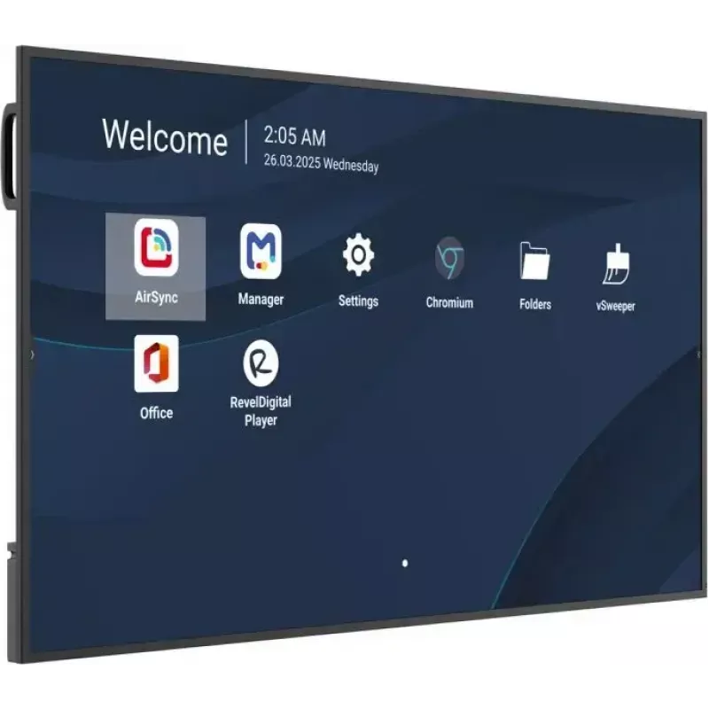 Viewsonic 65 palcov 4K komerčný displej s ProAV integráciou