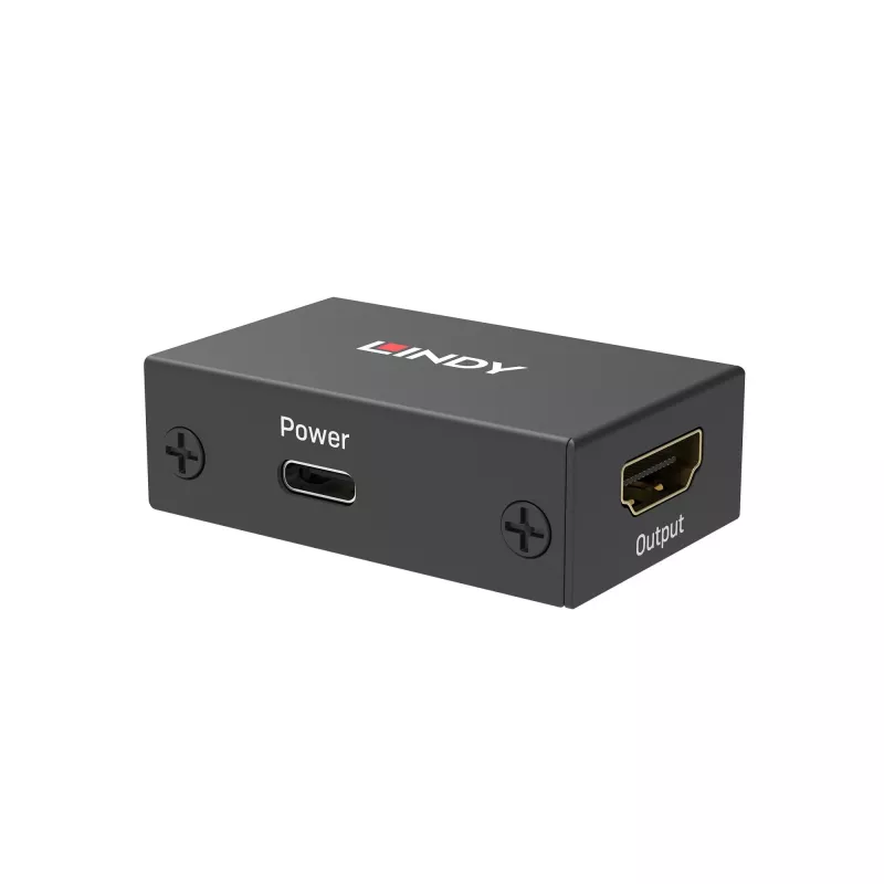 AV opakovač Lindy HDMI 8K60 opakovač 48 Gbit/s kovový káblový