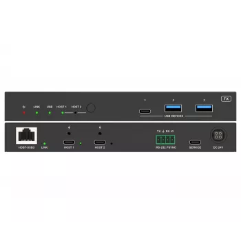 KVM rozširujúci modul Vivolink VLUSBCEXT2X2 USB 2.0 1920x1200 150m