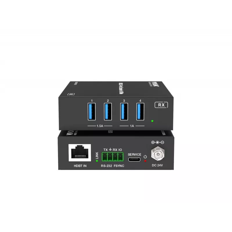 KVM rozširujúci modul Vivolink VLUSB3EXT100 USB 3.0 100m