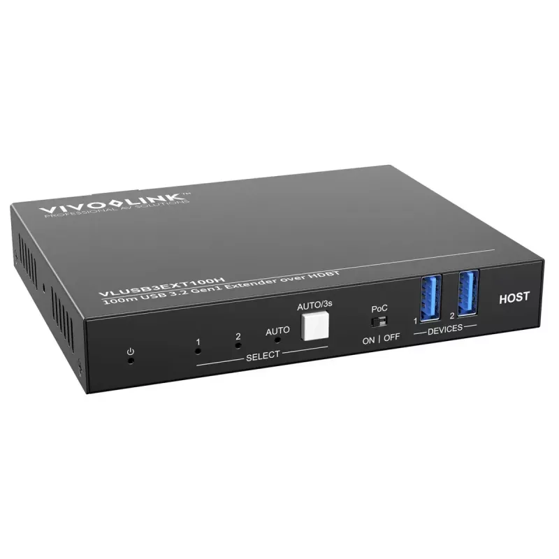 KVM rozširujúci modul Vivolink VLUSB3EXT100H USB 3.0 100m