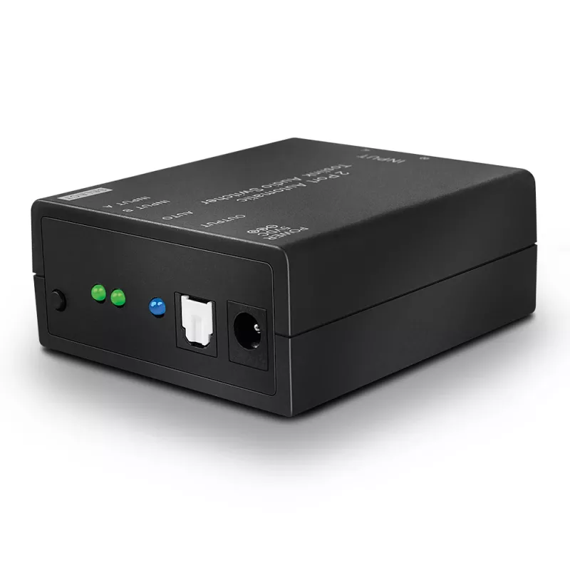 Lindy 2 port automatický optický audio switch