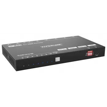 HDMI prepínač VivoLink VLSW141H-8K 4x1 — 8K@60Hz selektor vstupu pre štyri HDMI zdroje