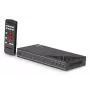 AV prijímač Lindy 4x1 4K60 HDMI seamless multiview switch, 3840x2160@60Hz, 12V 2,5A, čierny