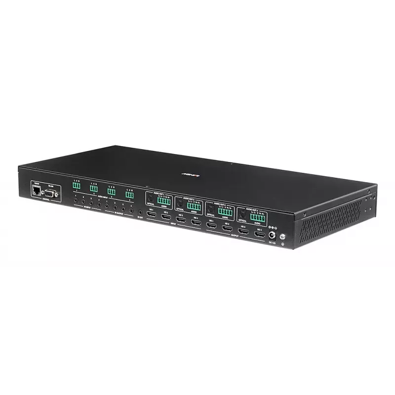 AV maticový prepínač Lindy 4x4 HDMI 4K60 3840x2160 18 Gbit/s