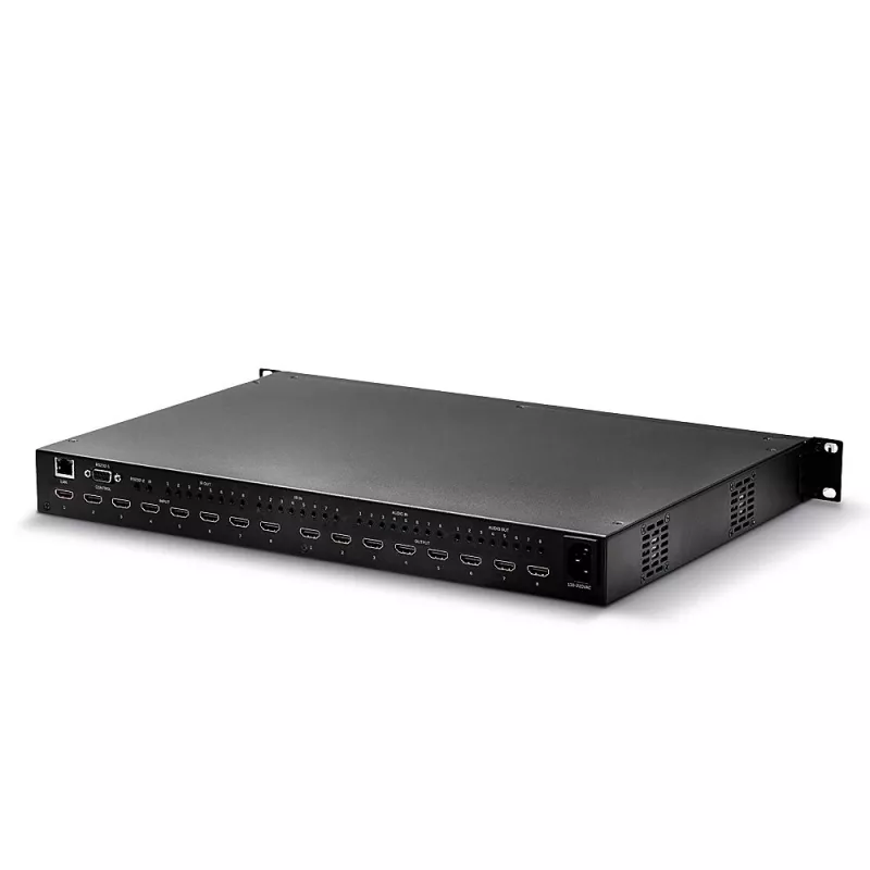 Lindy 8x8 HDMI 18G matrix s škálovaním videosteny