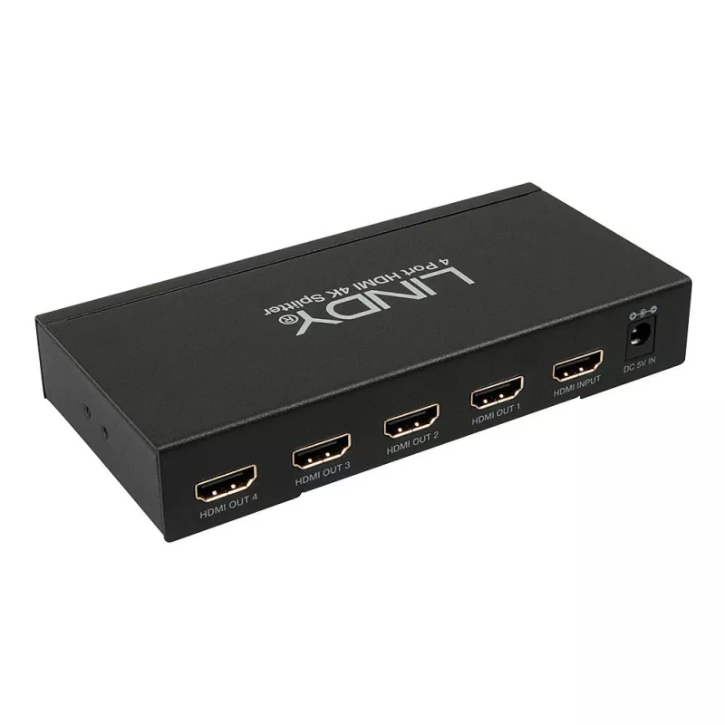 HDMI splitter Lindy 4-portový HDMI 10.2G splitter